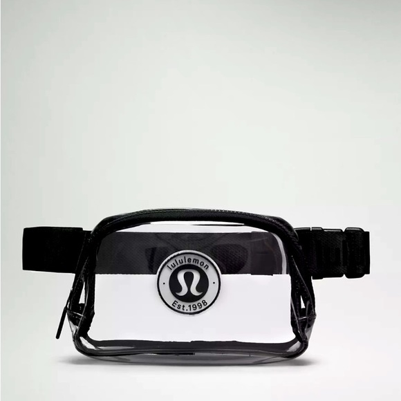 Lululemon 🍋 Everywhere Belt Bag Logo Clear 1L Factory Sealed Festival Crossbody - Picture 1 of 6